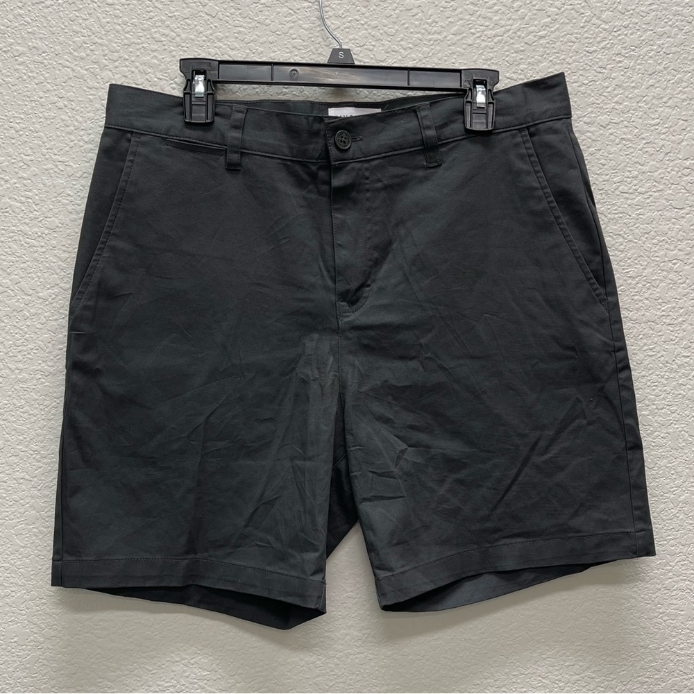 Five Four Shorts Mens 33 Chino Dress Short Modern Asphalt Gray Cheshire.